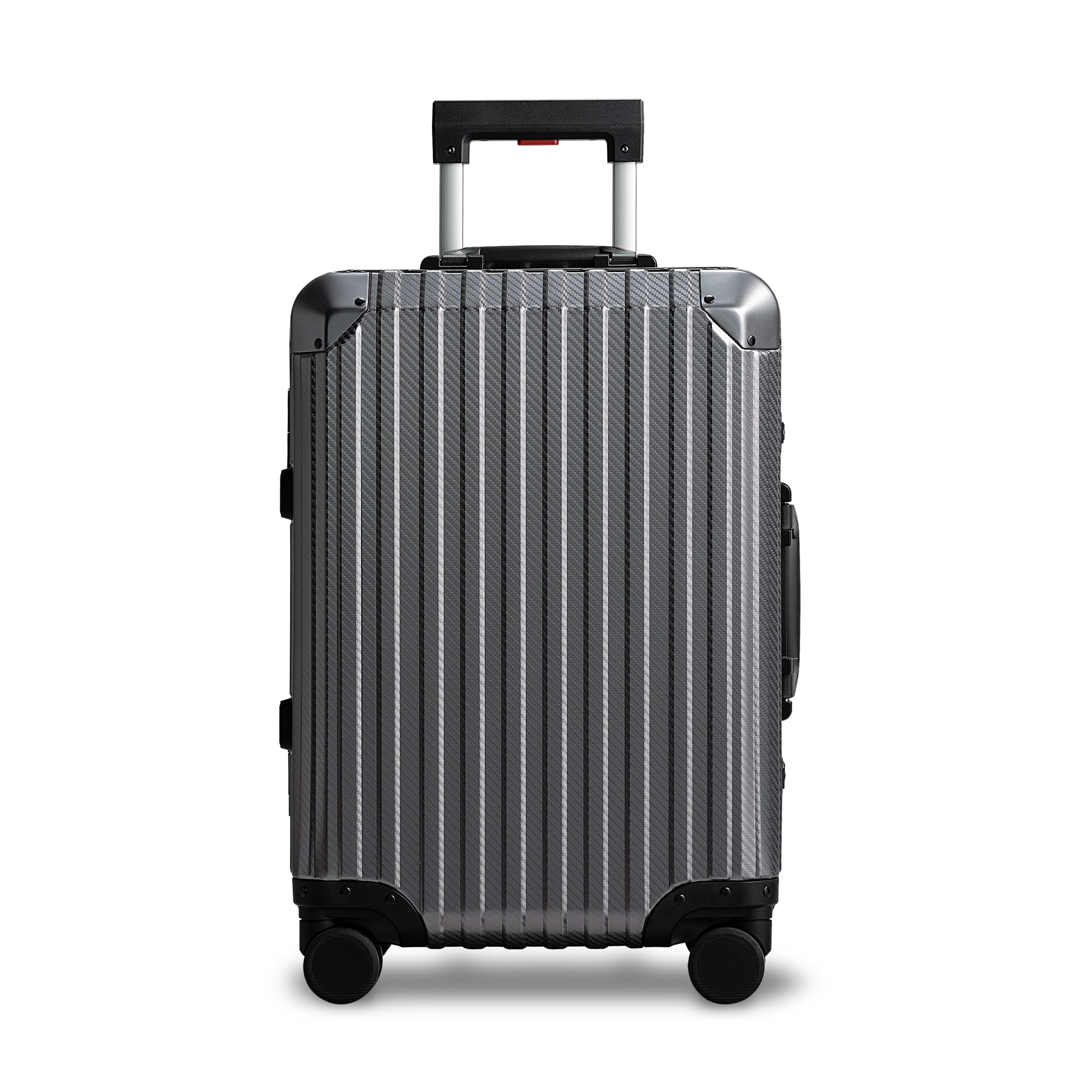 Gun Metal Aluminum Suitcase