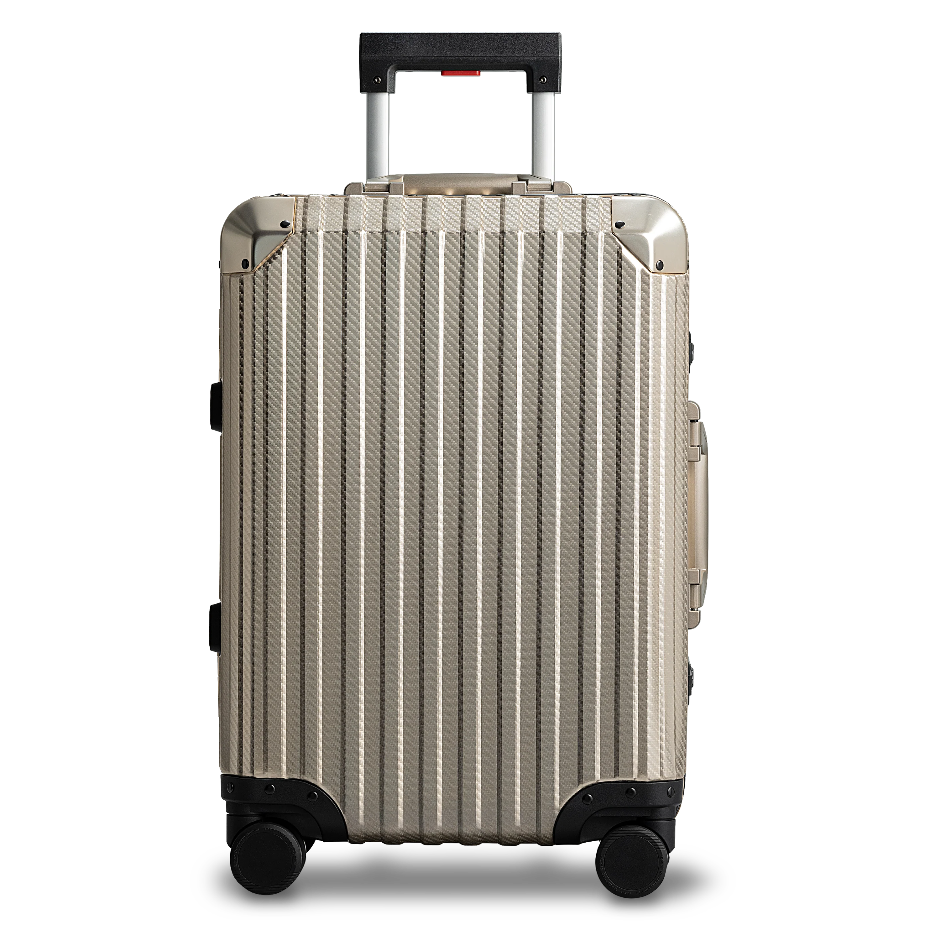 Champagne Aluminium suitcase