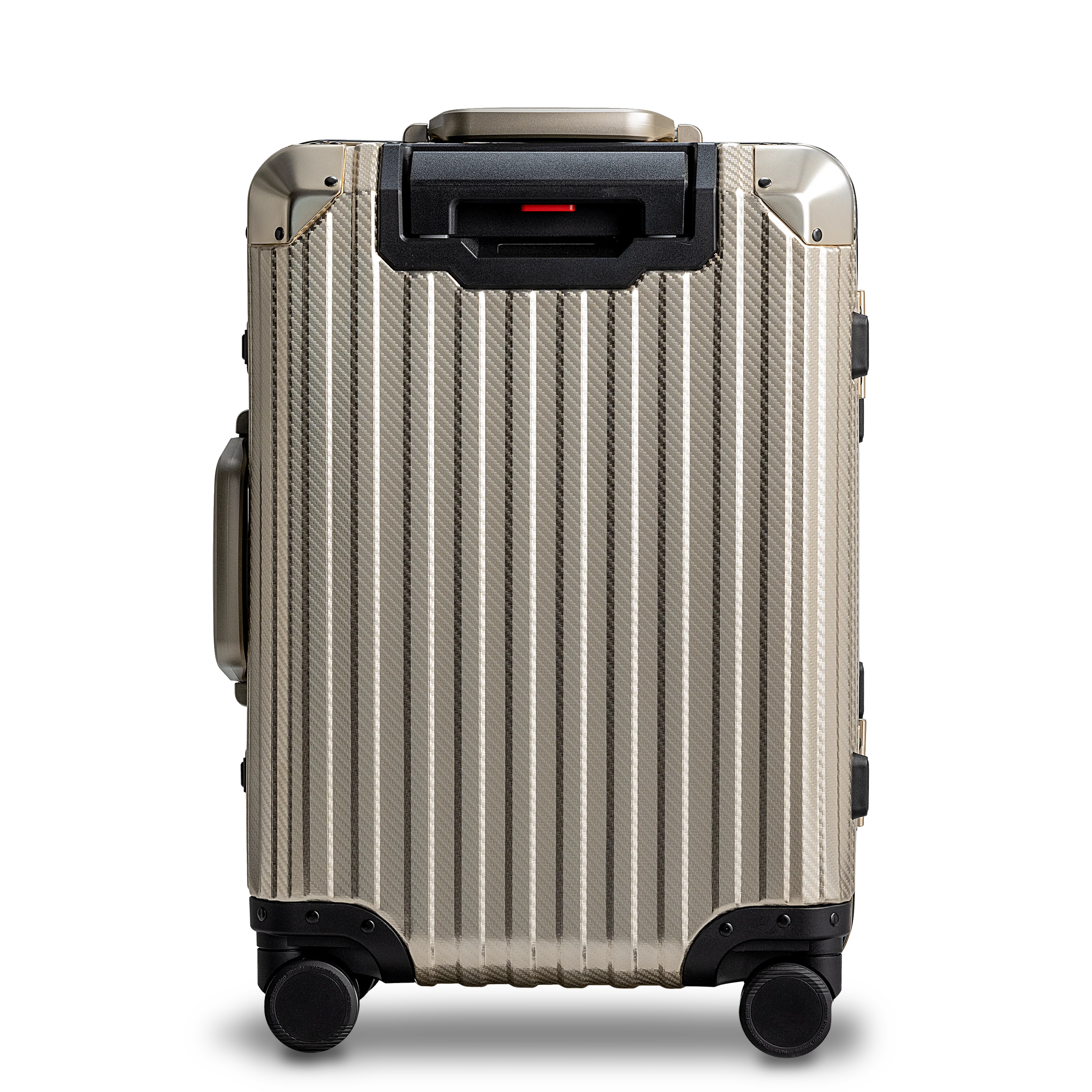 Champagne Aluminium suitcase