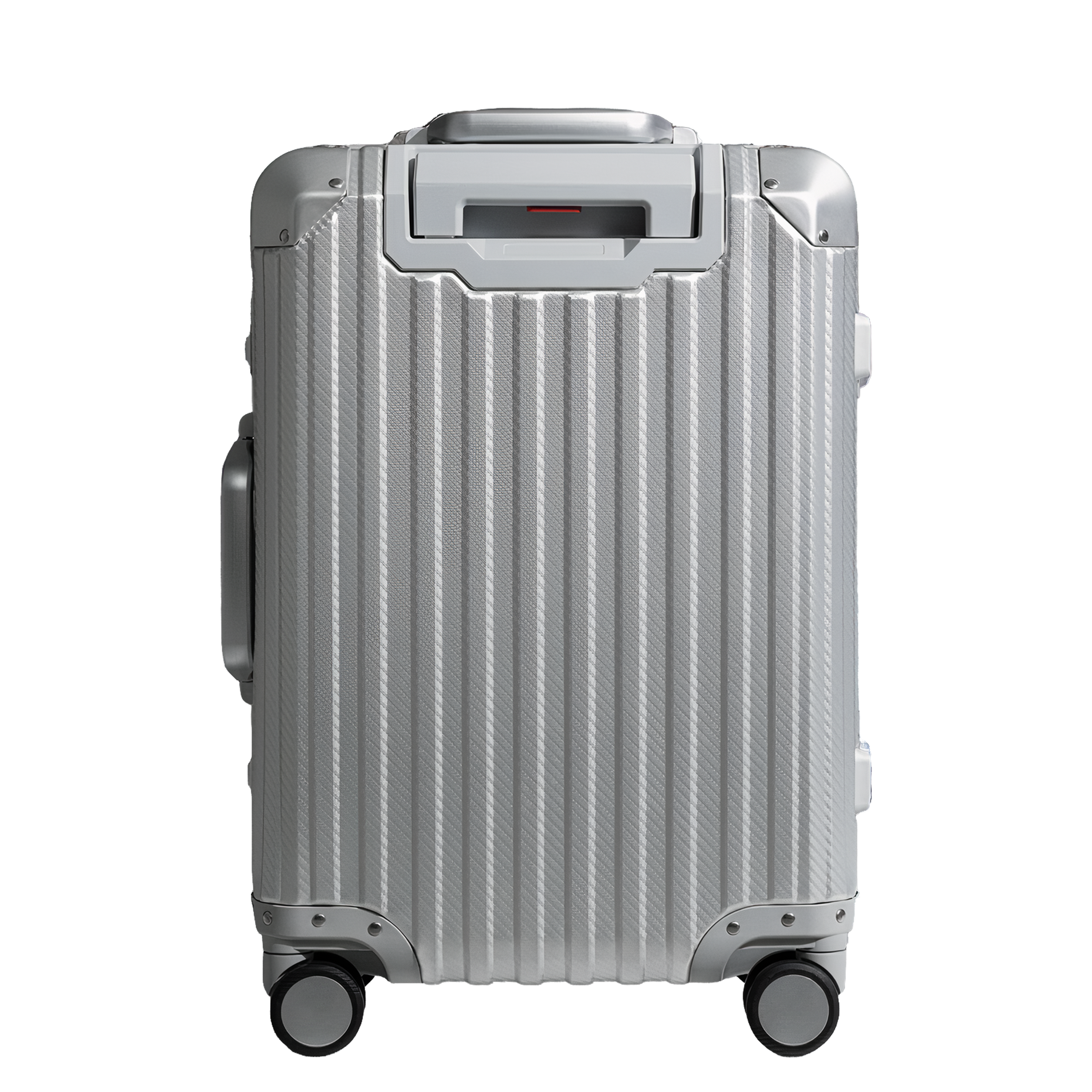 Silver Aluminum Suitcase