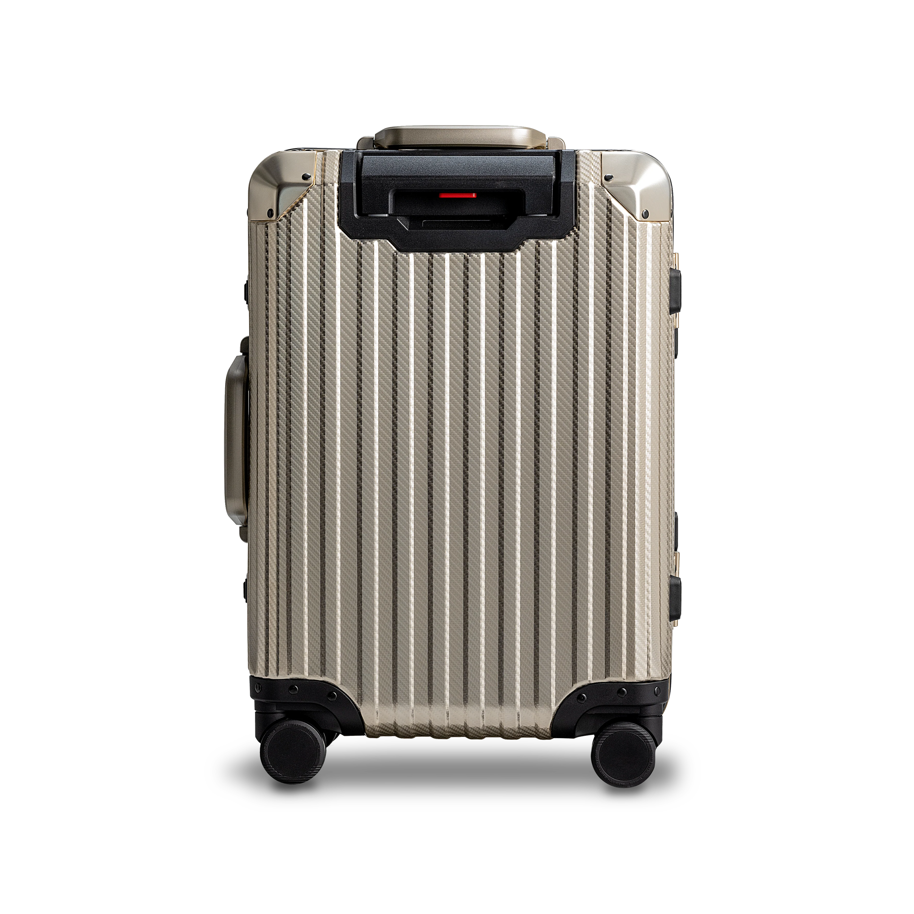Champagne Aluminium suitcase