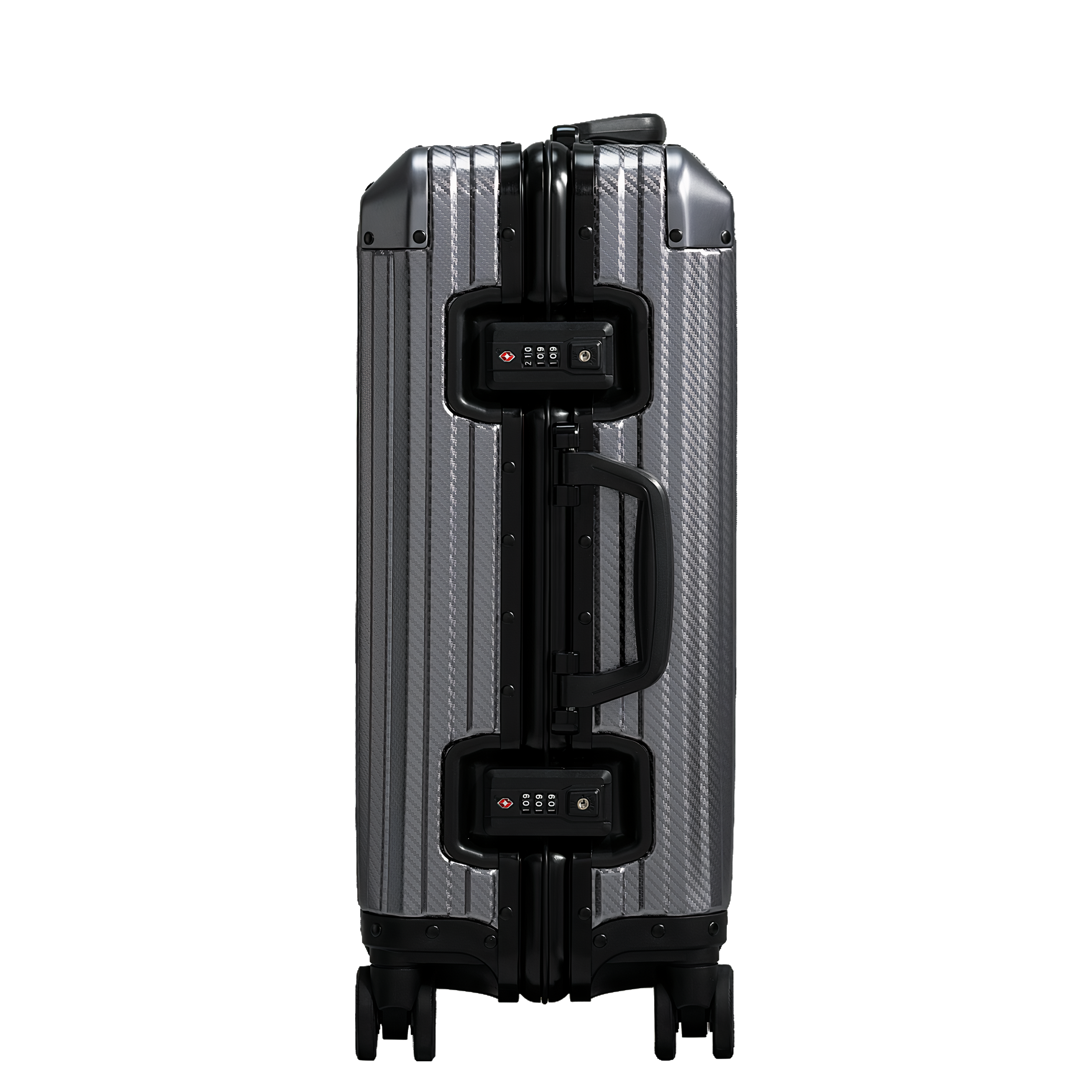 Gun Metal Aluminum Suitcase