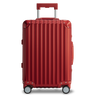 Red Aluminum Suitcase