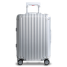 Silver Aluminum Suitcase