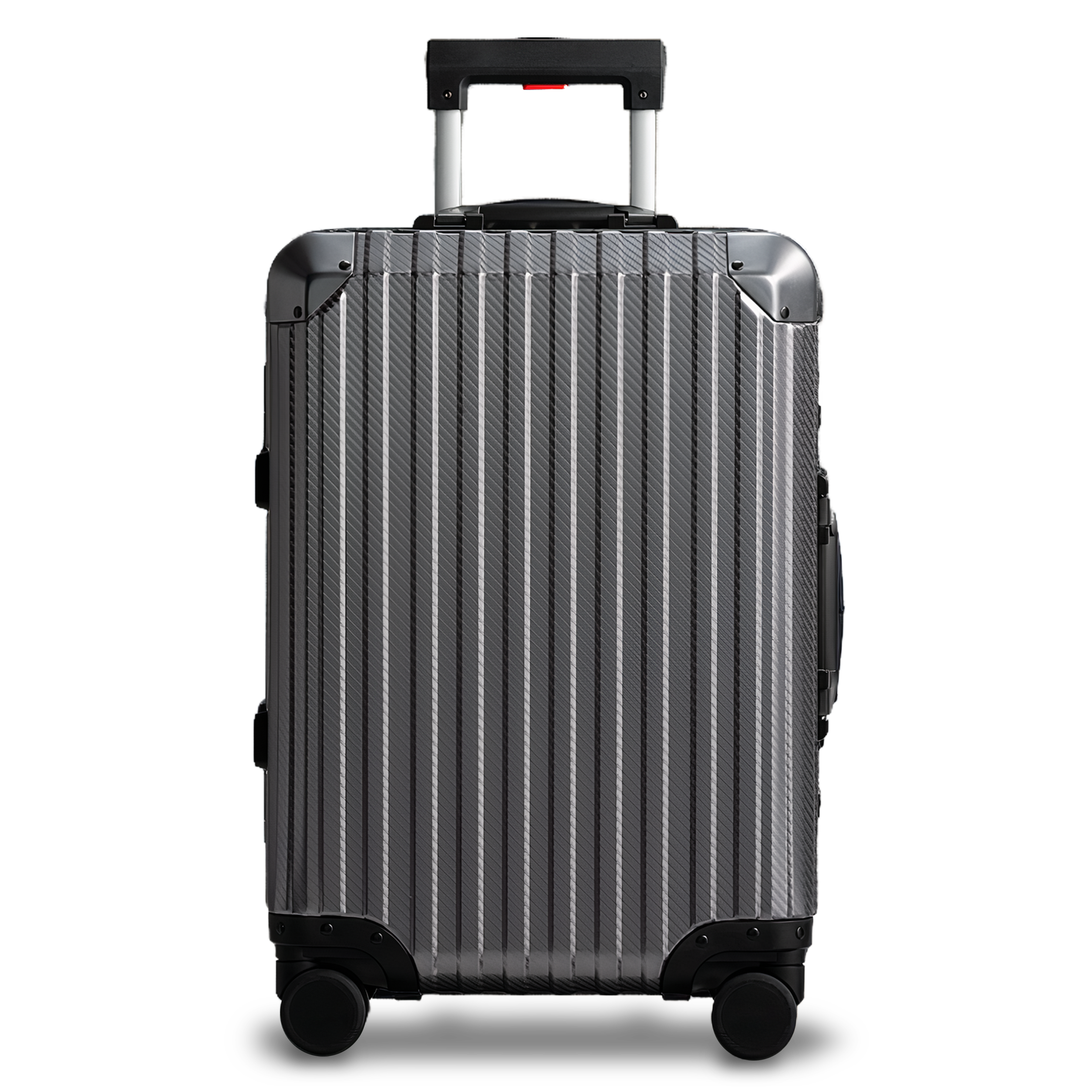 Gun Metal Aluminum Suitcase
