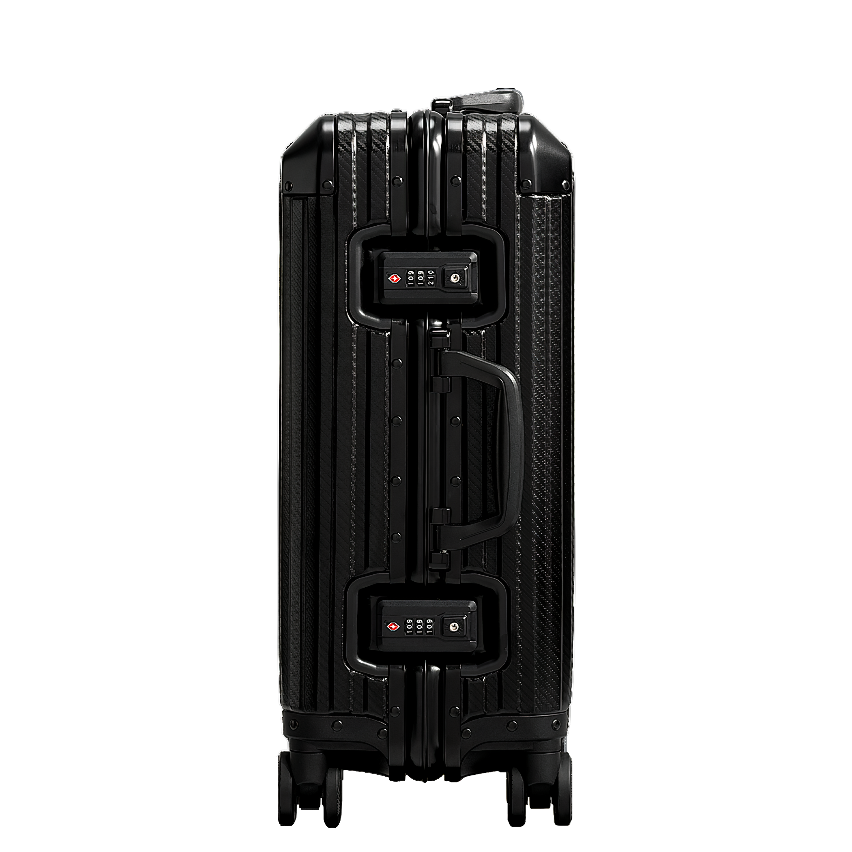 Black Aluminum suitcase