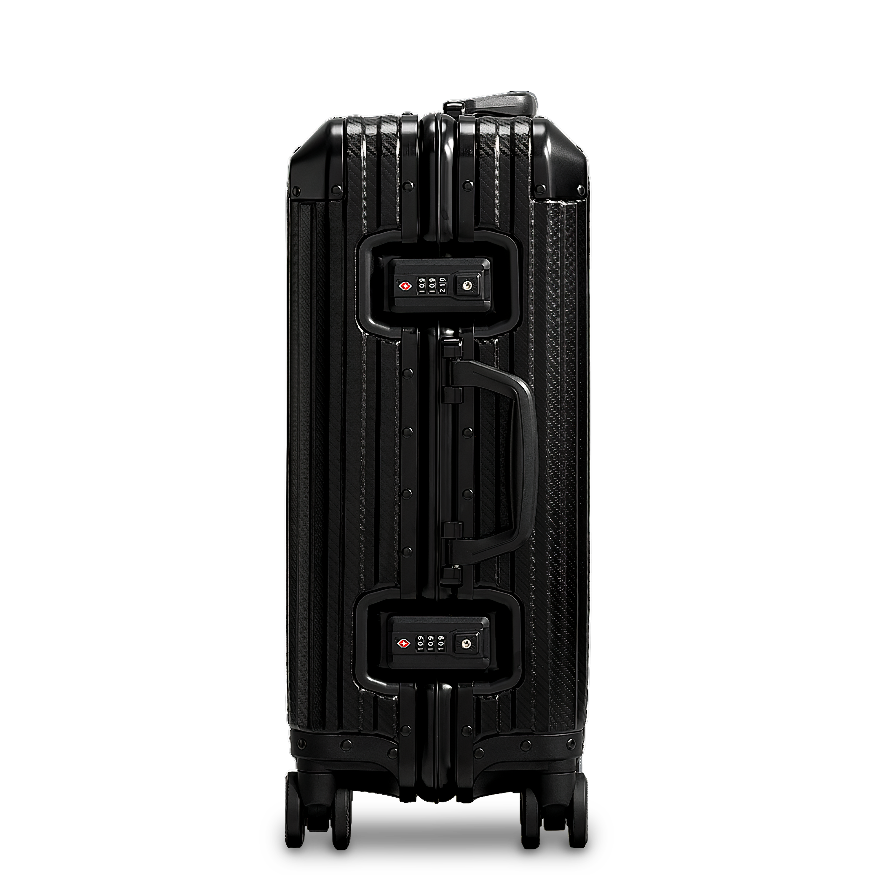 Black Aluminum Suitcase