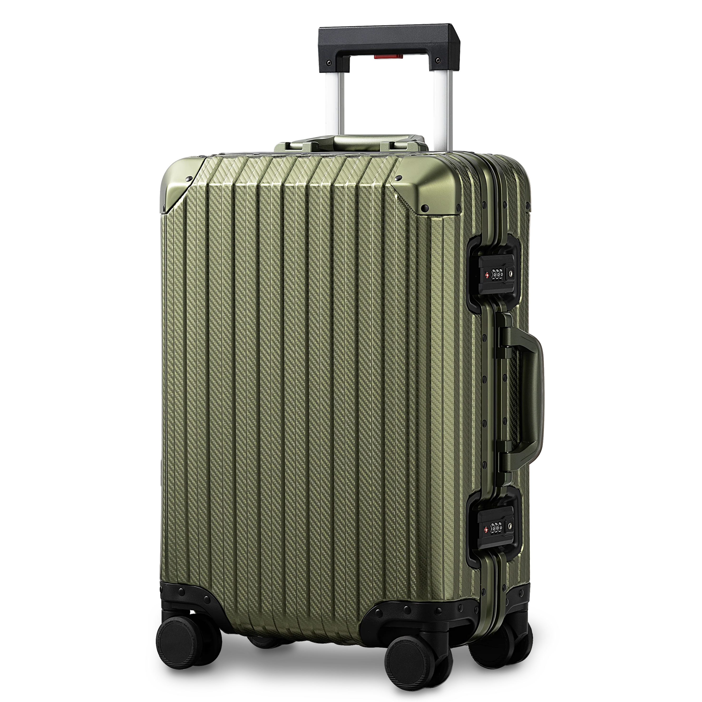 Green Aluminum Suitcase