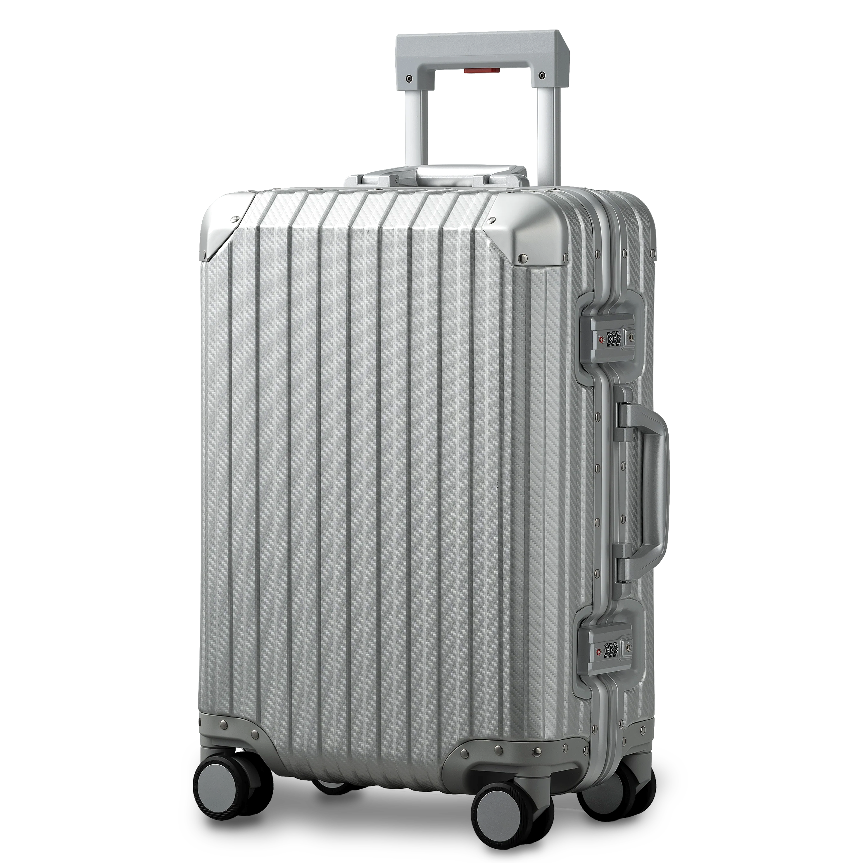 Silver Aluminium Suitcase