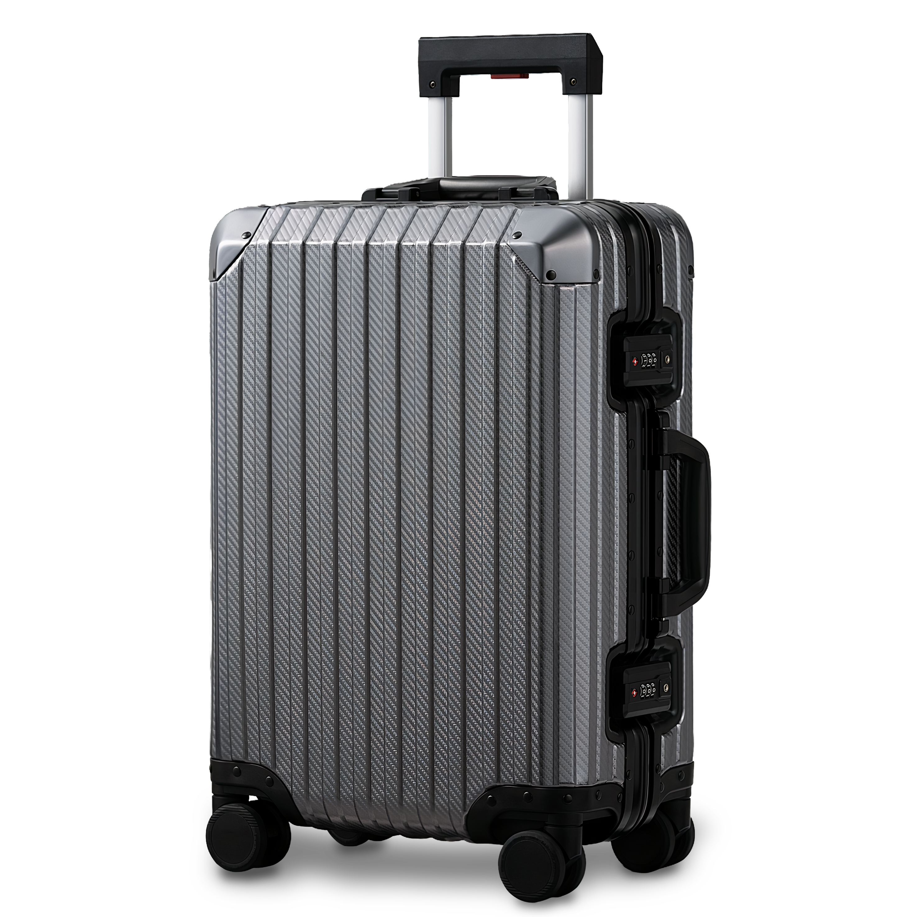 Gunmetal Aluminium Suitcase